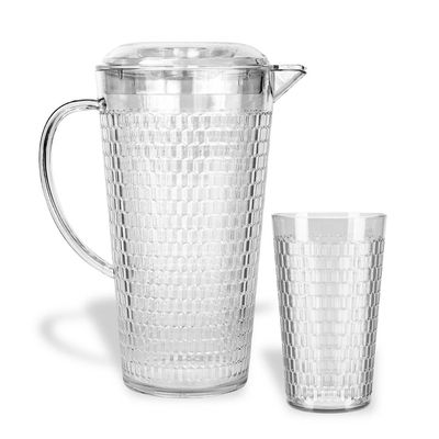 Jarra de Acrílico Cristal com Tampa Le 2L