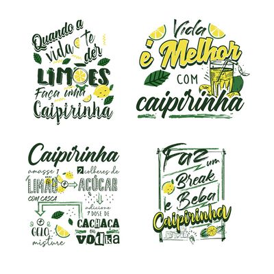 Copo para Caipirinha Ruvolo Strange em Vidro 275ml - Item Sortido