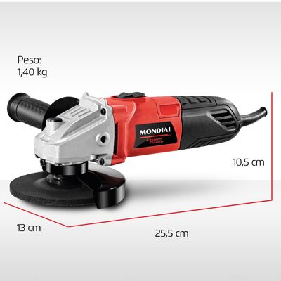 Esmerilhadeira Mondial Vermelho 850W FES-02 220