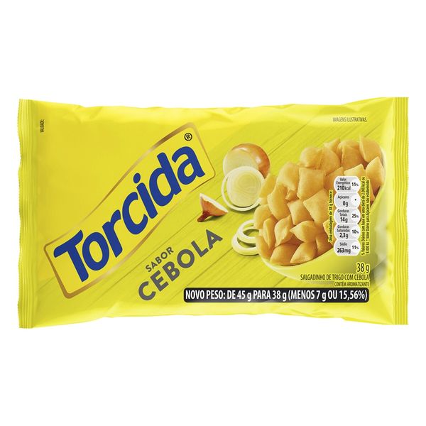 Salgadinho Torcida Sabor Cebola 38g