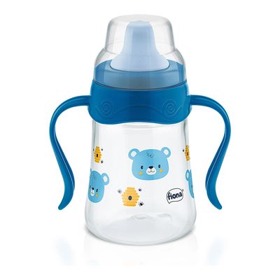 Caneca de Aprendizado Lillo Azul 180ml