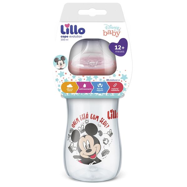 Copo Infantil Lillo Evolution Mickey 300ml