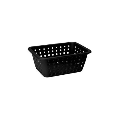 Cesto Organizador Ordene em Plástico Preto 5,2L