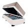 Cama Box Baú Solteiro Sintético + Colchão De Molas Ensacadas - Sereneprime - 88cm Branco