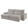 Sofá Lua Veludo 02 Módulos 90 Cm B25cm Meu Sofá Online B026 Veludo Prata