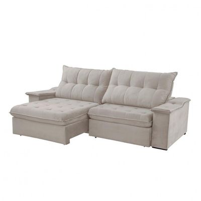 Sofá Lua Veludo 02 Módulos 90 Cm B25cm Meu Sofá Online B026 Veludo Prata