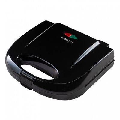 Máquina de Waffle Aroma Agratto AWAF01I-02 Preta 750w 127v Preto