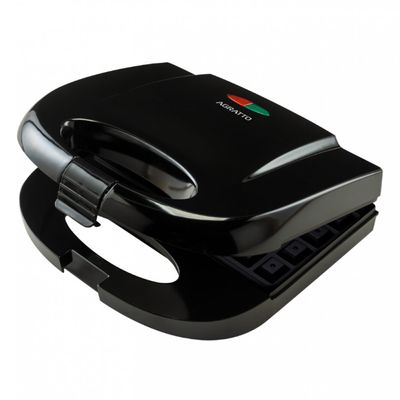 Máquina de Waffle Aroma Agratto AWAF01I-02 Preta 750w 127v Preto