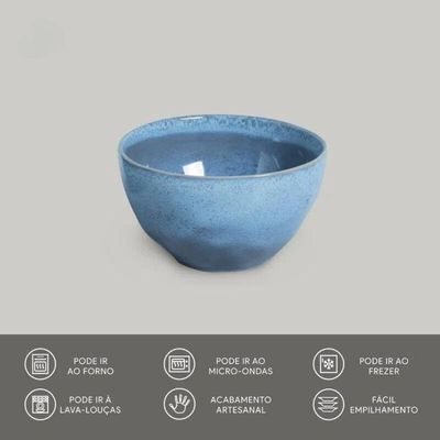 Bowl Em Cerâmica Breeze 558ml Porto Brasil