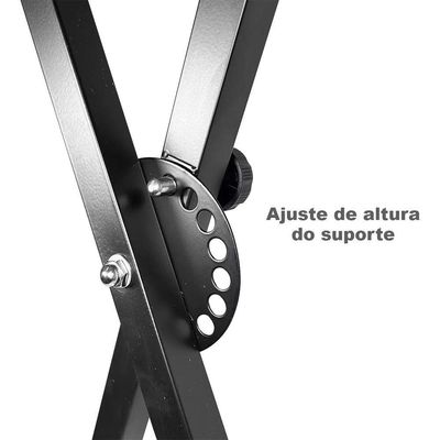 Suporte Teclado Musical Lorben Para Yamaha Casio Roland Em X Profissional Portátil Gt6192