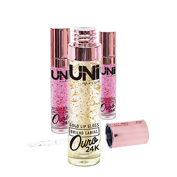 Brilho Labial Ouro Unimake Brilho Labial Ouro Unimake