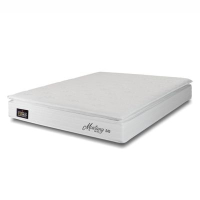 Colchao Queen Hellen Mustang One Face D45 1,58x1,98x0,30 Branco