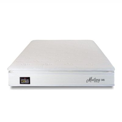 Colchao Queen Hellen Mustang One Face D45 1,58x1,98x0,30 Branco
