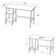 Mesa Escrivaninha Gamer 2 Pateleiras 120 Cm Mc190 Preto Dtall Preto