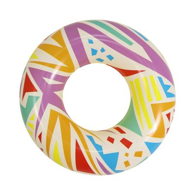 Boia Inflável Circular Geometric Bel Único
