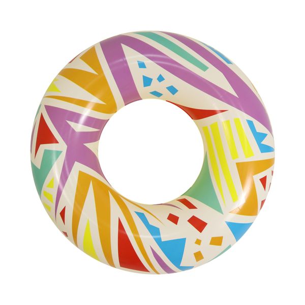 Boia Inflável Circular Geometric Bel Único