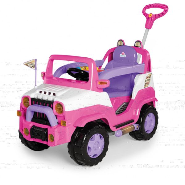 Quadriciclo Infantil Diipi Calesita Rosa