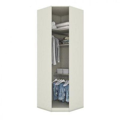 Guarda Roupa Henn Seletto Canto Obliqui 1 Porta Areia Jequitiba