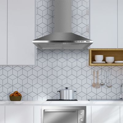 Coifa Pirâmide Philco 60cm Inox Depurador e Exaustor PCO62I 220V