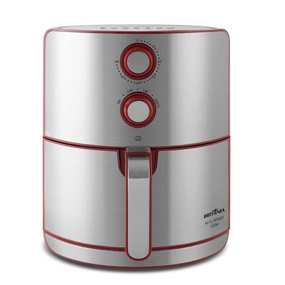 Air Fryer Britânia 4,6L Antiaderente 1500W BFR46VI 220V
