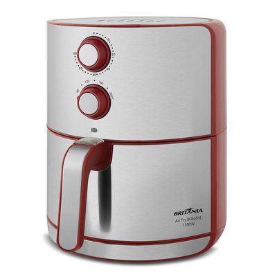 Air Fryer Britânia 4,6L Antiaderente 1500W BFR46VI 220V