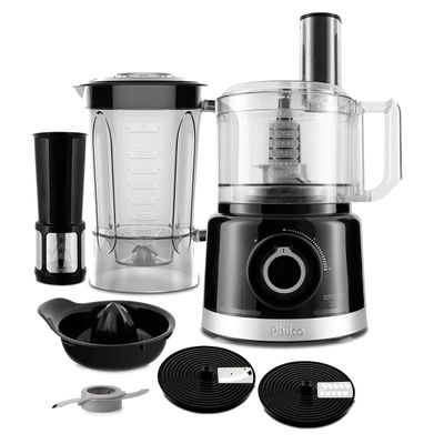 Multiprocessador Philco 5 em 1 900W 4 lâminas PMP1500P Turbo 220V