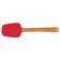 Espátula Oval Silicone e Bamboo