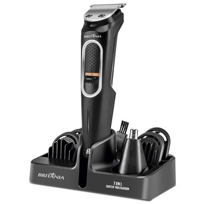 Aparador de Pelos Britânia BAP21P Multigroom 7 em  1 Bivolt