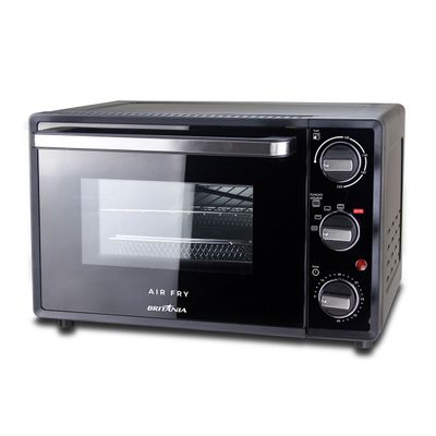 Forno Elétrico Air Fryer Britânia BFE25P Preto Esmaltado 25L 220V