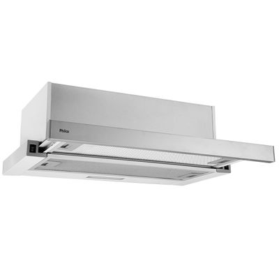 Depurador e Exaustor Philco PDR65I Inox Retrátil 60cm 220V