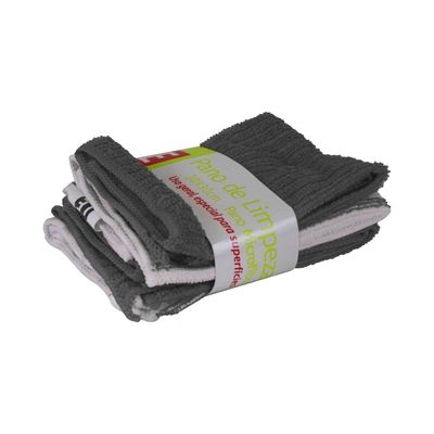 Pano de Limpeza Le Lar com 4 Peças Cores Diversas - Item Sortido