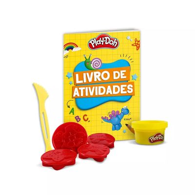 Livro Infantil Culturama Meu Kit para Atividades Play Doh Laranja