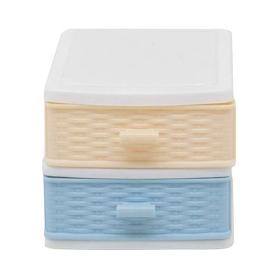 Minigaveteiro Le com 2 Gavetas 12,8x7,8x8,8cm