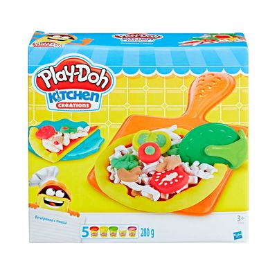 Brinquedo Conjunto Playdoh Festa da Pizza