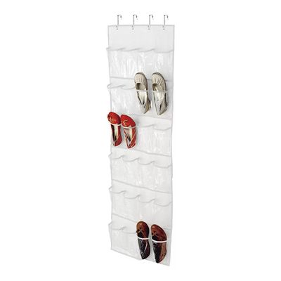 Organizador Le Clear Multiuso PVC Transparente com 24 Bolsos