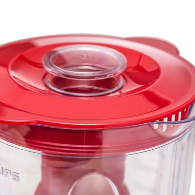 Liquidificador Turbo Mondial 127V 1000W Vermelho/Inox - L-1000 RI