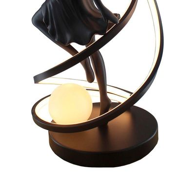 Abajur Skylight Ballerina G9 Led Bivolt Preto