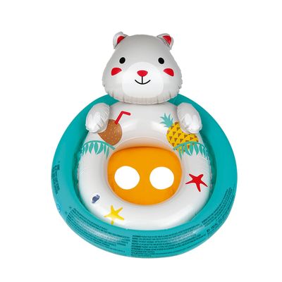 Boia Inflável Oval com Fralda Bichinhos - Urso