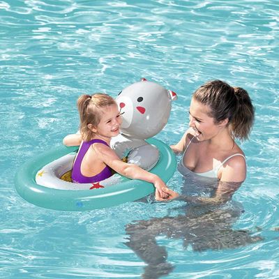 Boia Inflável Oval com Fralda Bichinhos - Urso
