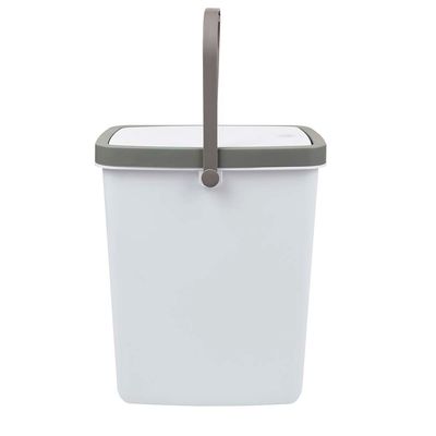 Lixeira Push 8L - Branco