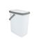 Lixeira Push 8L - Branco