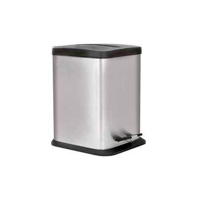Lixeira Quadrada 6 Litros Jaspe
