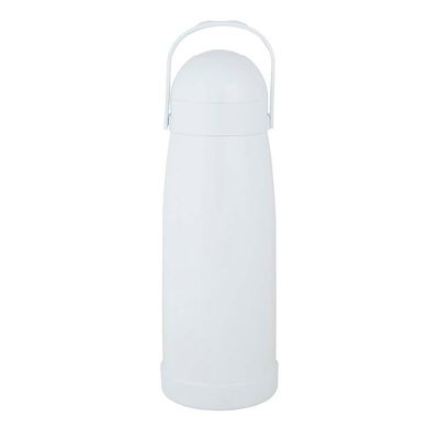Garrafa Térmica de Pressão Nobile 1,9 Litros Branca
