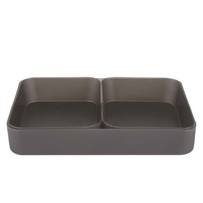 Conjunto Organizador 3 Peças Preto Fume