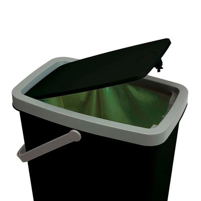 Lixeira Push 8L - Preto