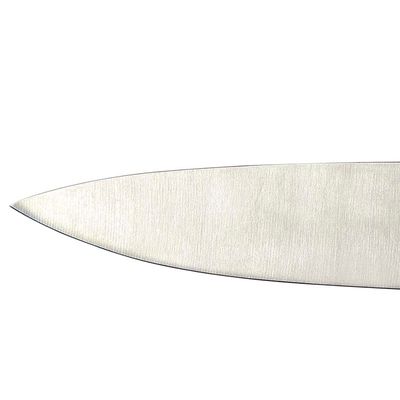 Conjunto de Faca 8" e Garfo em Aço Inoxidável e Cabo em Madeira Steel