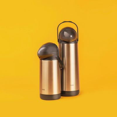 Garrafa Térmica de Pressão Nobile Inox 1,9 Litros