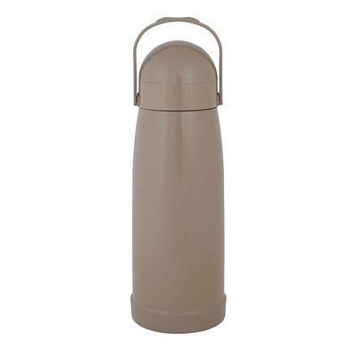 Garrafa Térmica de Pressão Nobile 1,9 Litros Bege