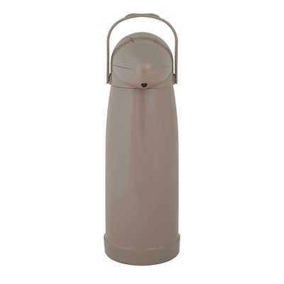 Garrafa Térmica de Pressão Nobile 1,9 Litros Bege