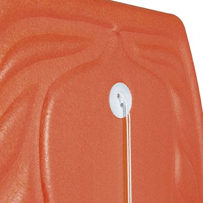 Prancha Bodyboard  Aloha 1m x 54cm - Laranja